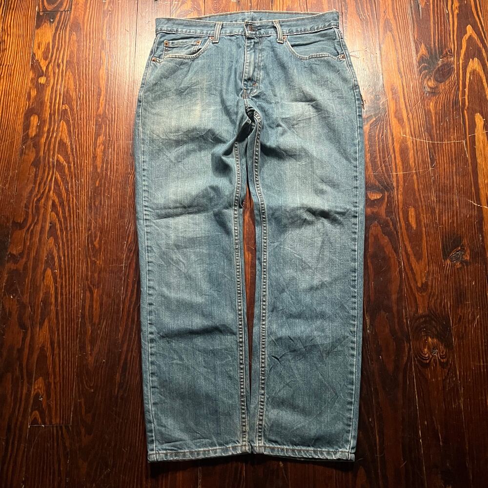 Levi's 33 Worn Jeans Blue Straight